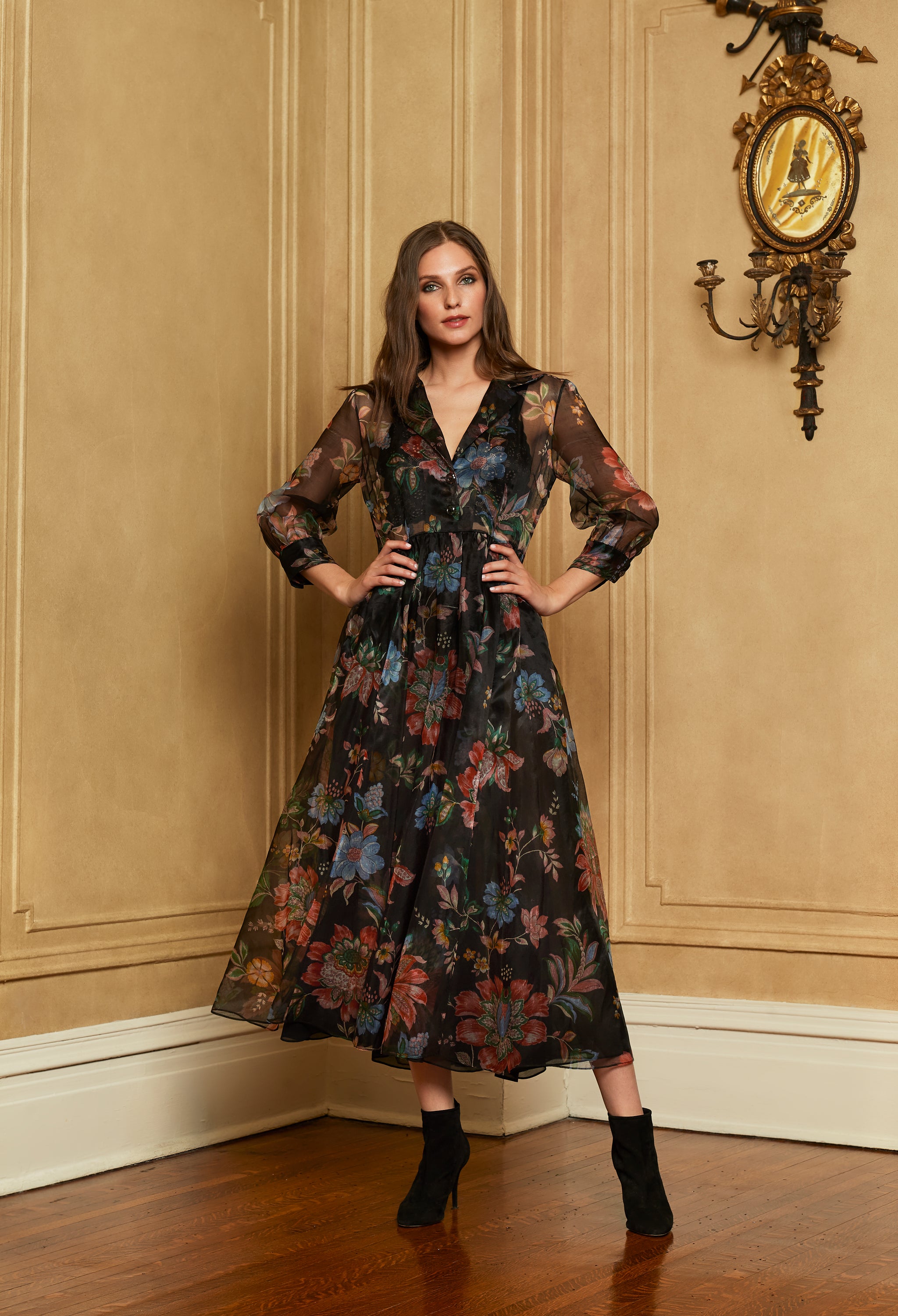 The Grace Dress | Library Floral