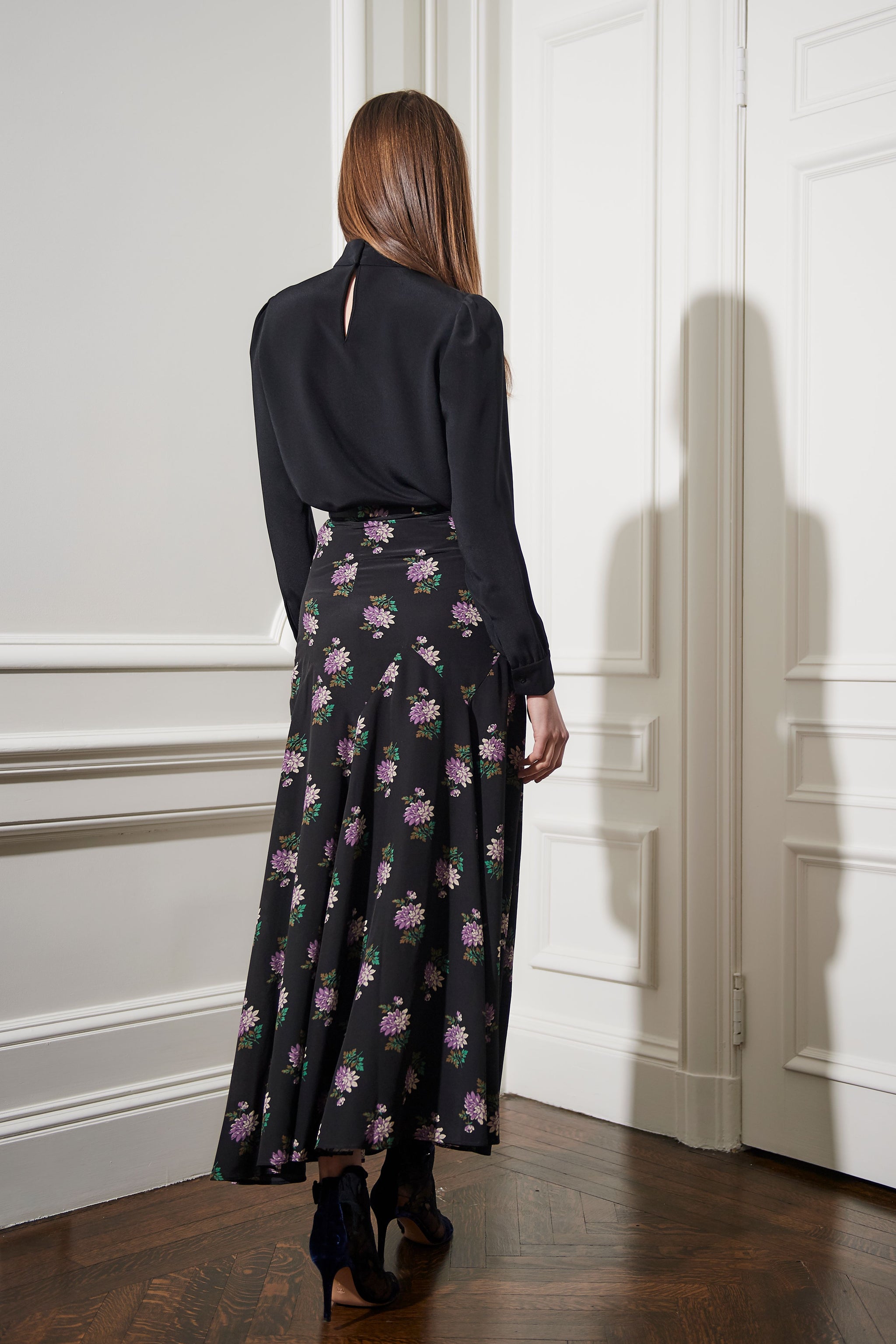 The Lila Skirt | Violet Blossom